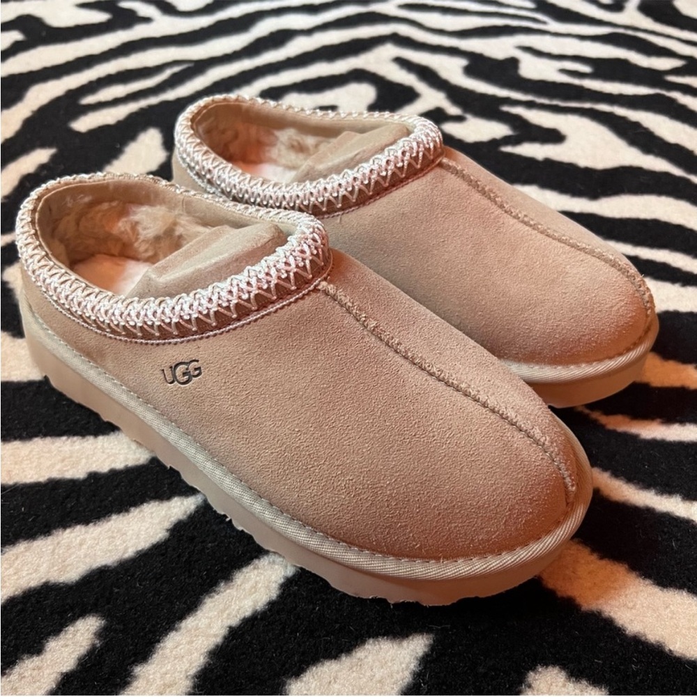 NWT UGG Tasman Slipper Clog Mustard Seed Women’s Size 6 - Picture 8 of 15